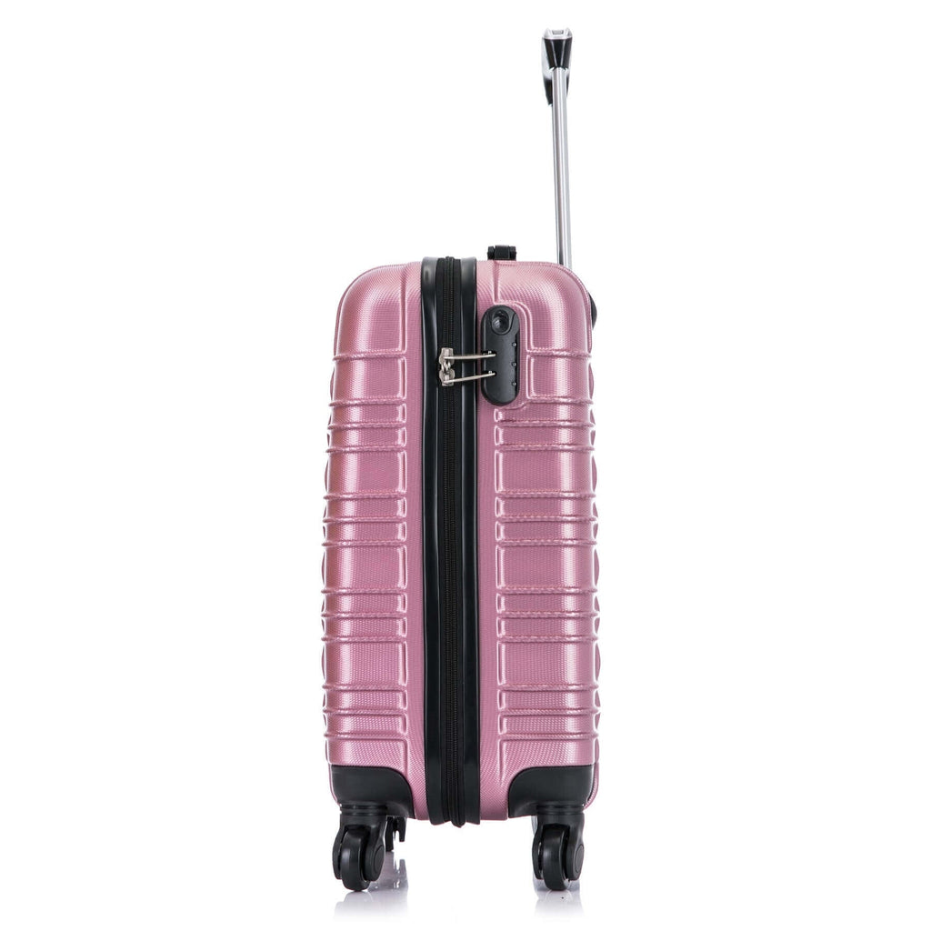 Conjunto de Maletas de Viaje PP, P y M Detroit Swiss Move – Rose