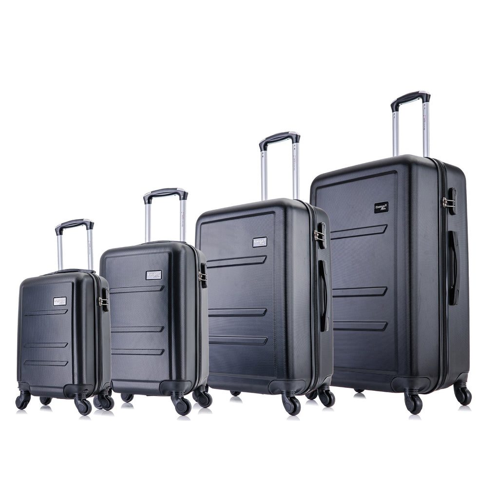 Conjunto de Maletas de Viaje PP, P, M y G Montreal  – Negra