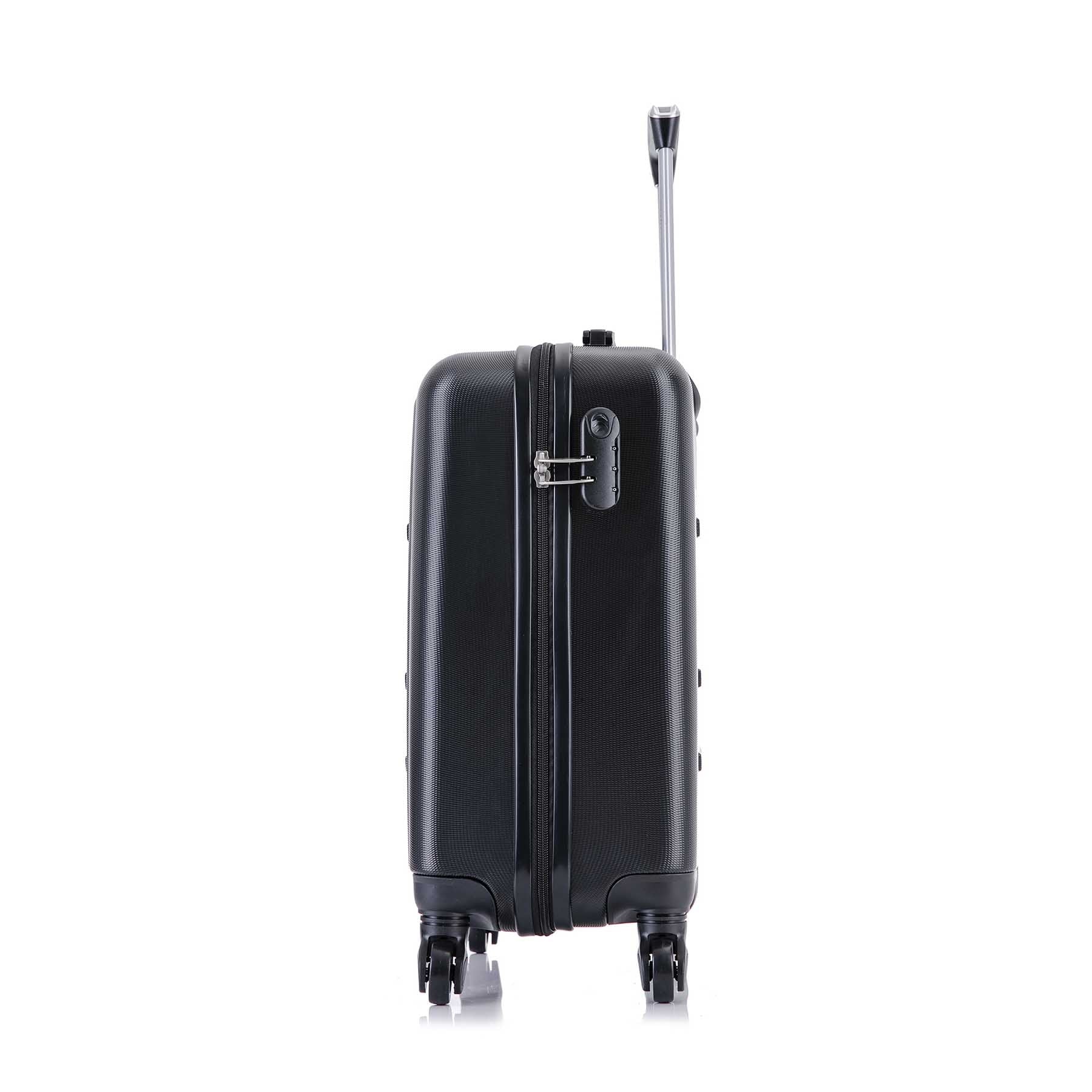Conjunto de Maletas de Viaje PP, P, M y G Montreal  – Negra