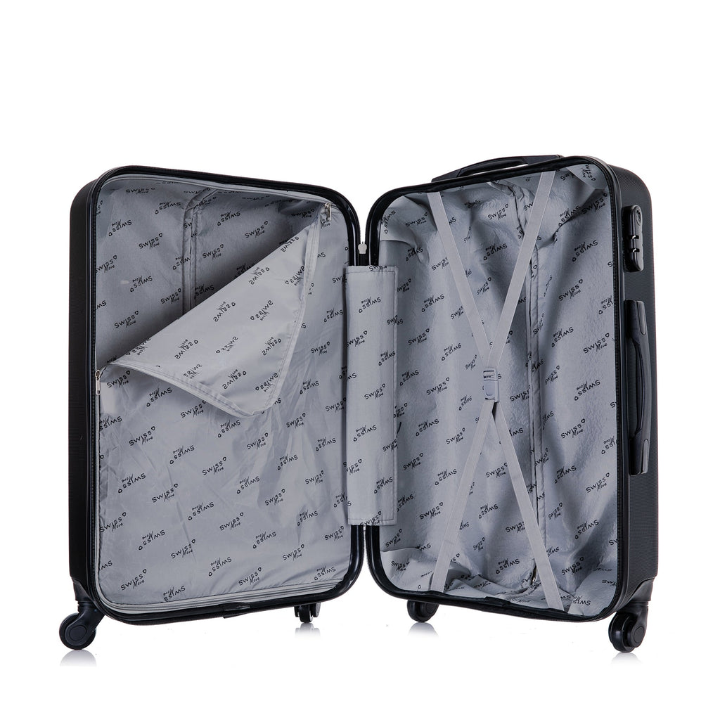 Conjunto de Maletas de Viaje PP, P, M y G Montreal  – Negra