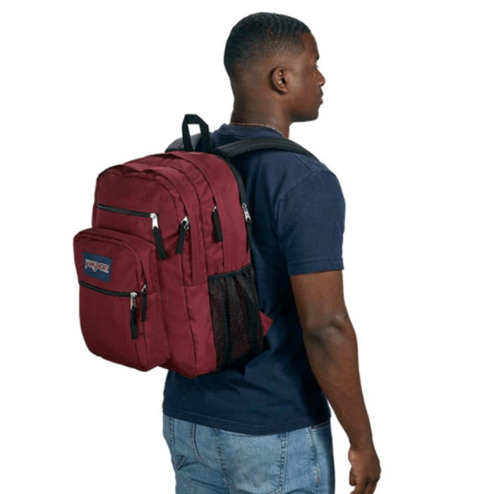 Mochila JanSport Big Student Russet Red Poliéster 600 Hilos