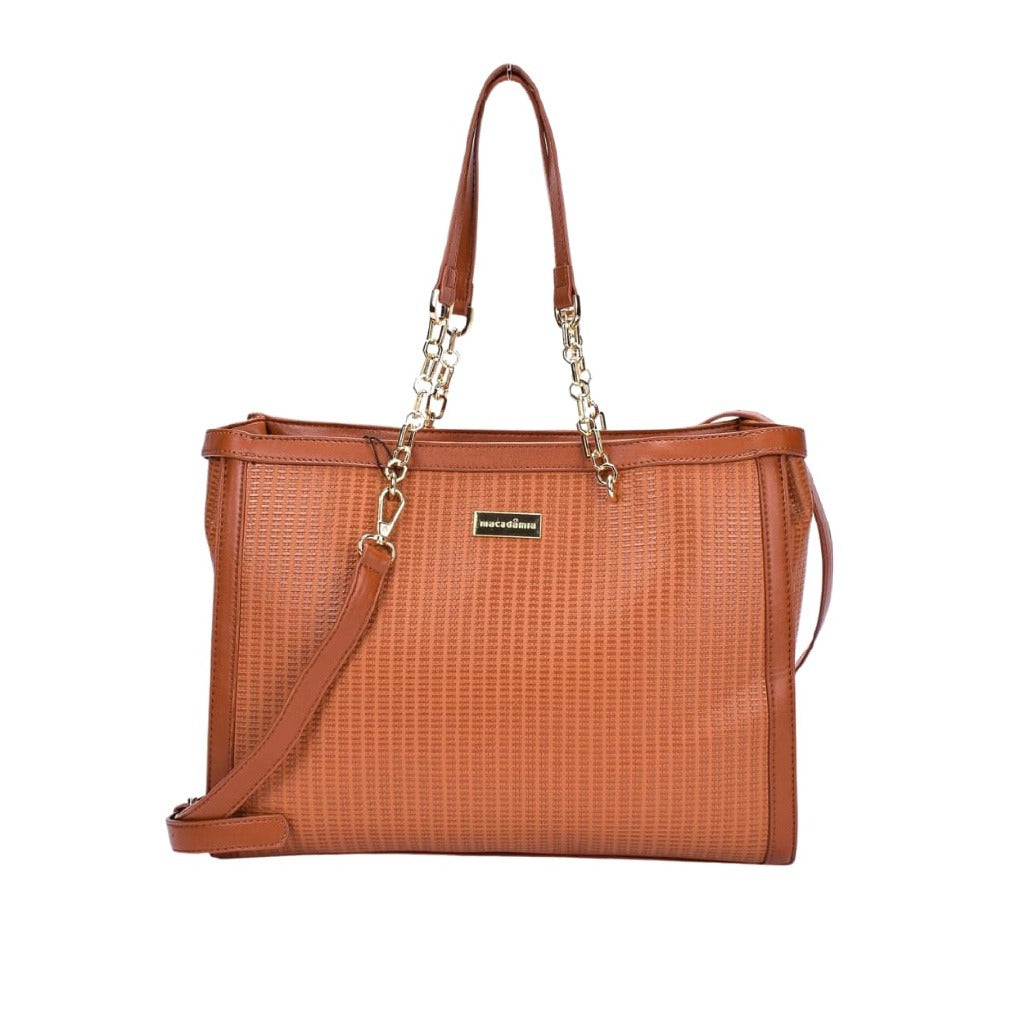 Bolsa Macadamia Tote Bag Caramelo