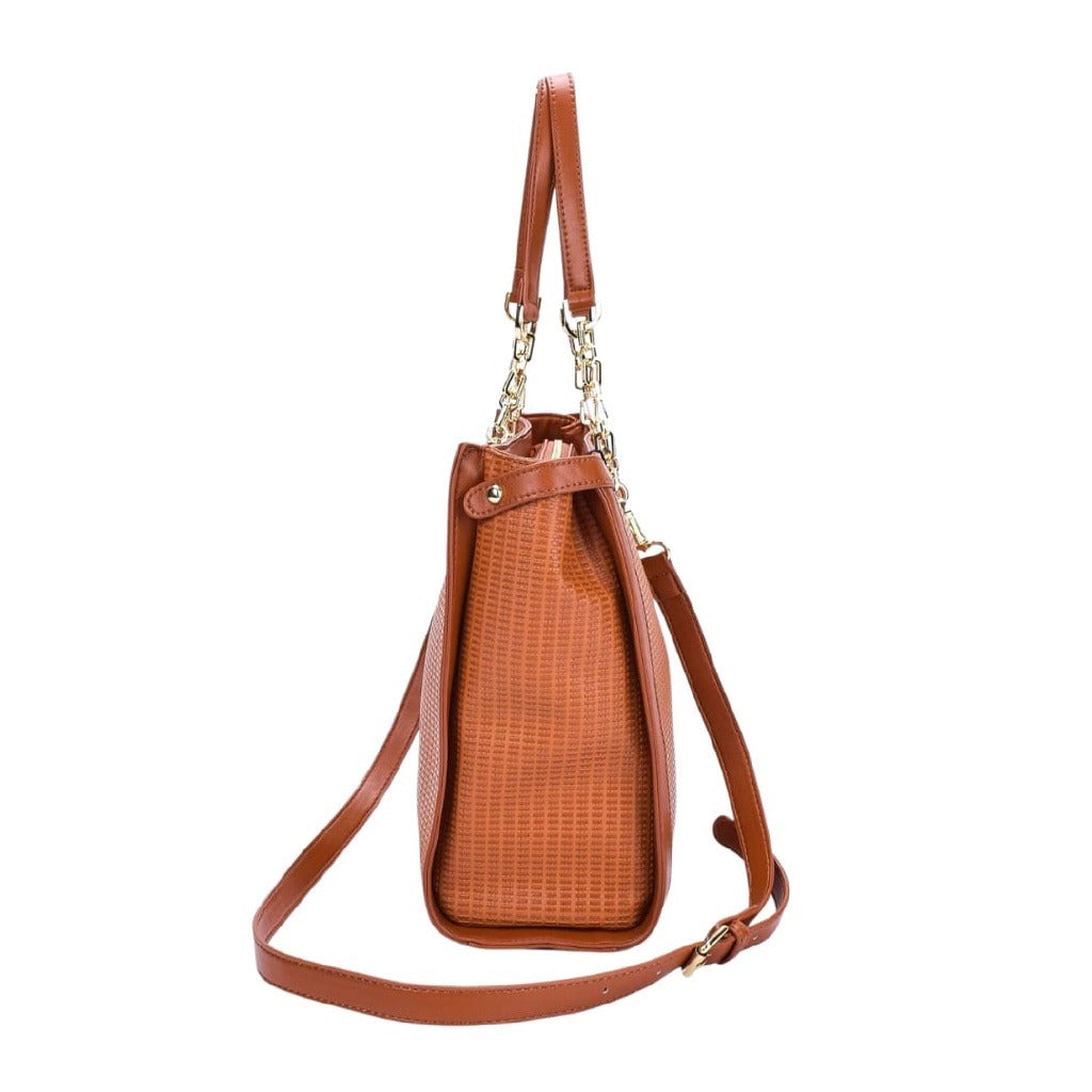 Bolsa Macadamia Tote Bag Caramelo