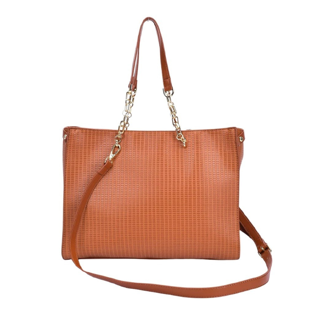 Bolsa Macadamia Tote Bag Caramelo