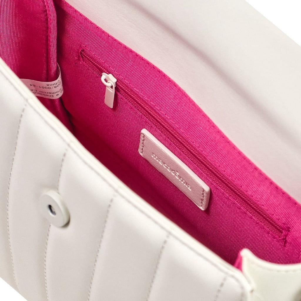 Bolsa Macadamia Matelasse Puffy BRANCO