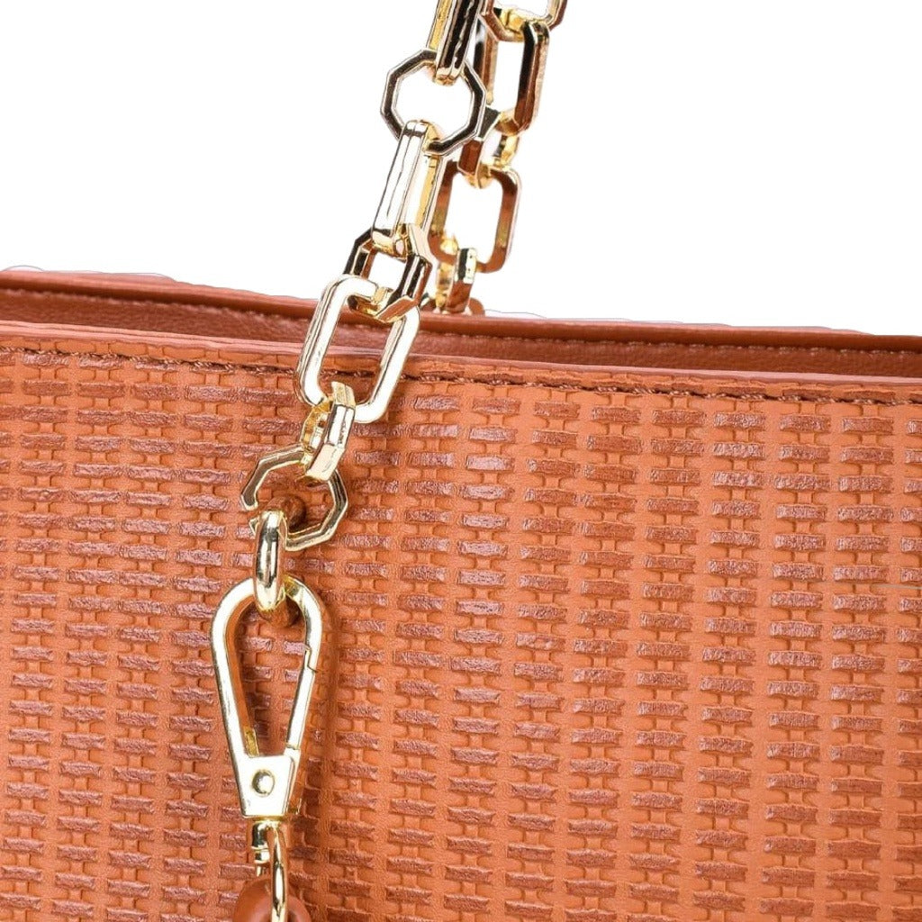 Bolsa Macadamia Tote Bag Caramelo
