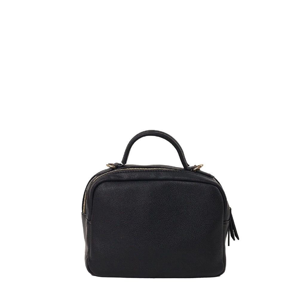 Bolsa tira colo Macadamia Preto