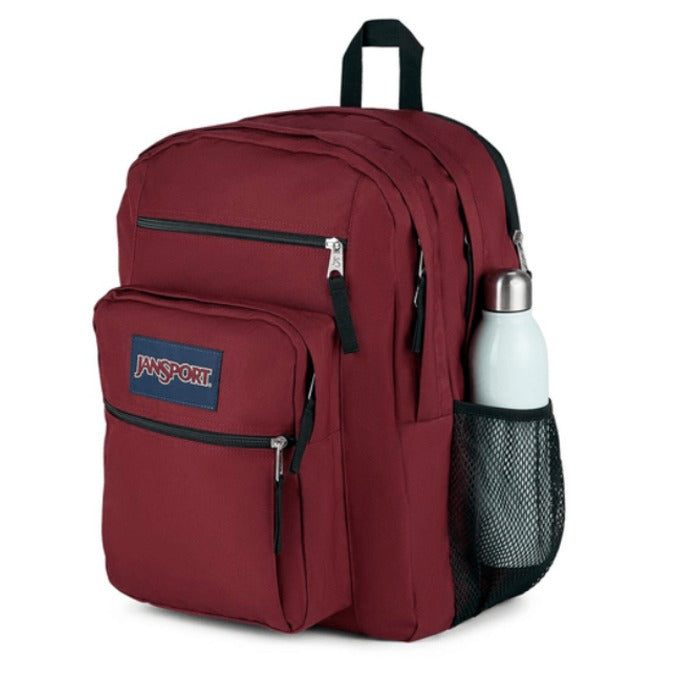Mochila JanSport Big Student Russet Red Poliéster 600 Hilos