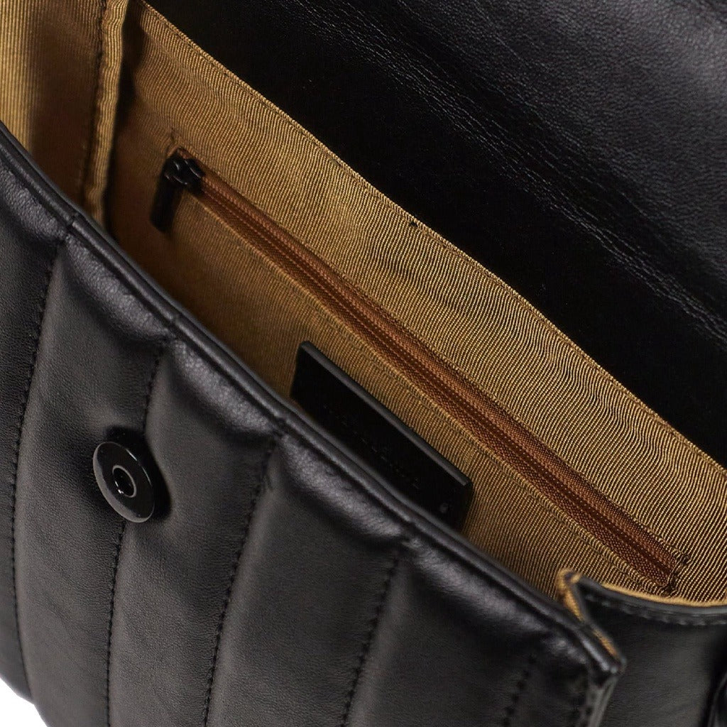 Bag Macadamia Matelasse Puffy Preto