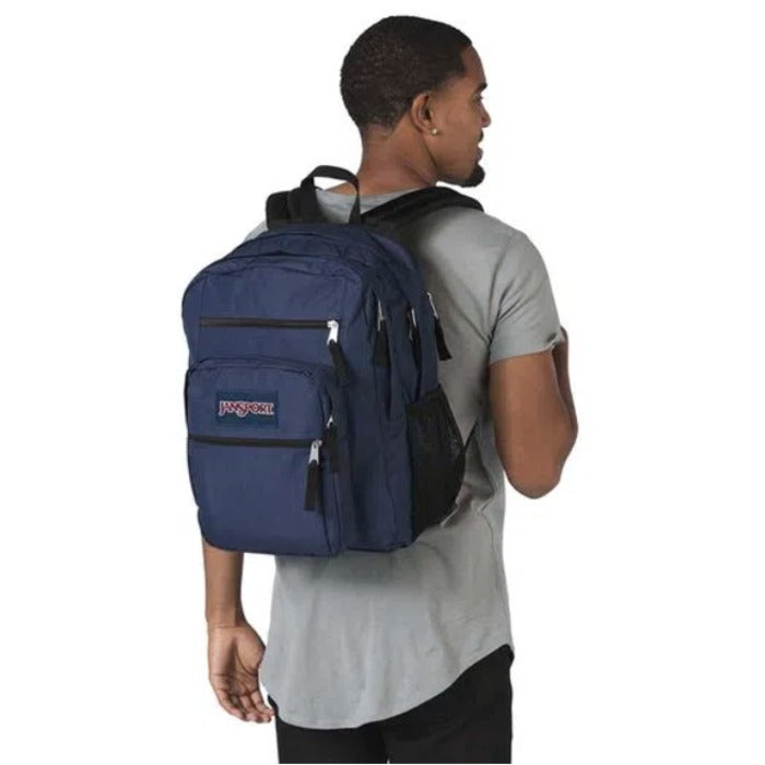 Mochila JanSport Big Student Navy Poliéster 600 Hilos