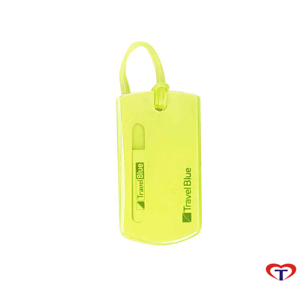 Etiqueta Travel Blue para Identificación de Equipaje